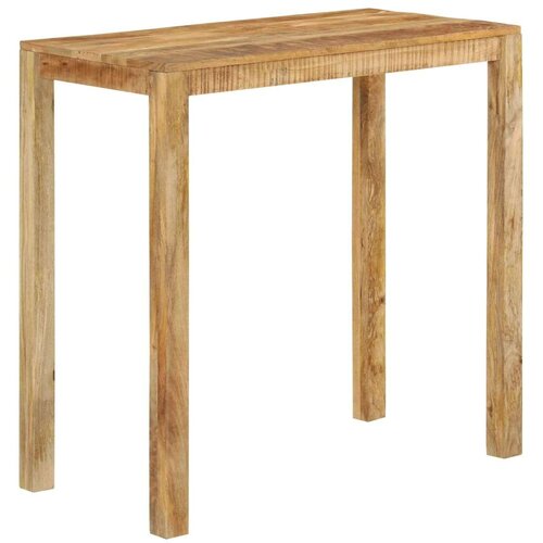 VidaXL Blagovaonski stol 112 x 55 x 108 cm od masivnog drva manga Slike