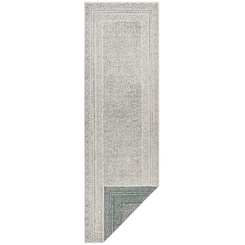Ragami Zeleno-bela zunanja preproga Berlin, 80 x 250 cm Cene