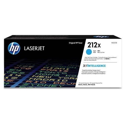  HP 212X / W2121X / W2121XC (cyan) original Color LaserJet Enterprise za M554, M555, M578 Slike
