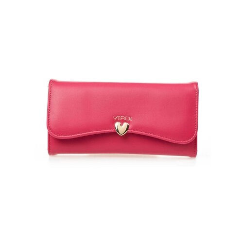 Verde Novčanik ženski sa kopcom u obliku srca 1440, 20x4x11 cm ciklama ( 16NZV1440I ) Cene