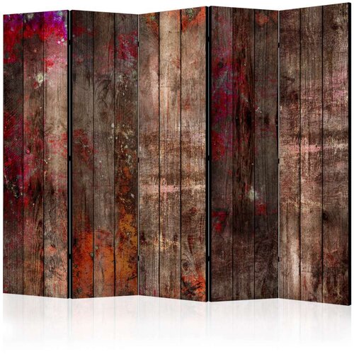  Paravan u 5 dijelova - Stained Wood II [Room Dividers] 225x172 Cijene