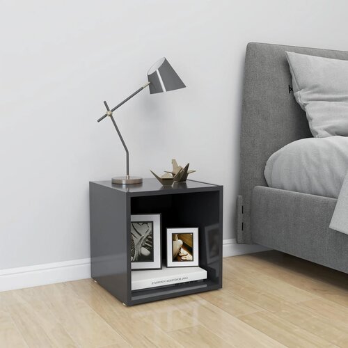 The Living Store TV omarica siva 37x35x37 cm iverna plo&amp;scaron;ča - TV Omarica, (21375054) Slike