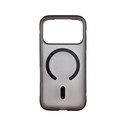  Silikonska futrola Magsafe Remix Iphone 18 Pro /17 Pro Crna Slike
