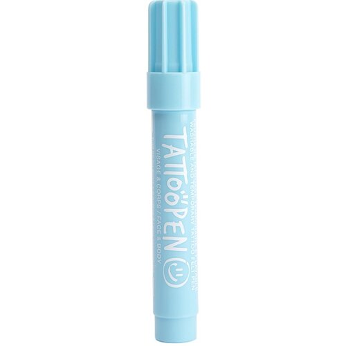 Nailmatic Tattoo Pen olovka za tetoviranje za lice i tijelo Blue 1 kom Slike