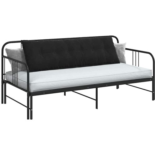  Jastuk za leđa Crna 160 x 50 cm Kordura tekstil Slike