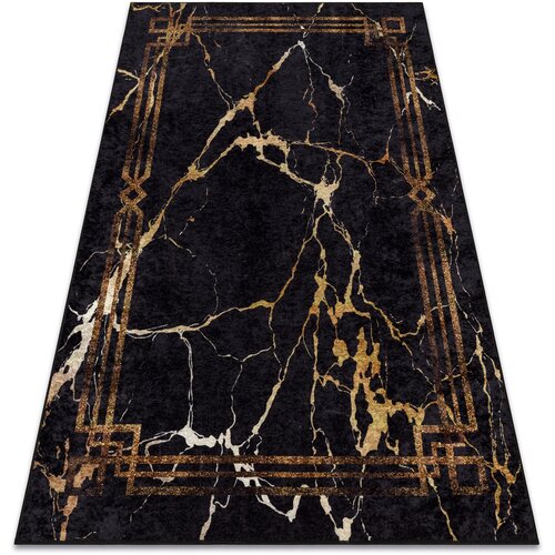 RugsX Preproge MIRO 51333.801 pralna preproga Marmor, okvir proti 80x150 cm Črna Cene