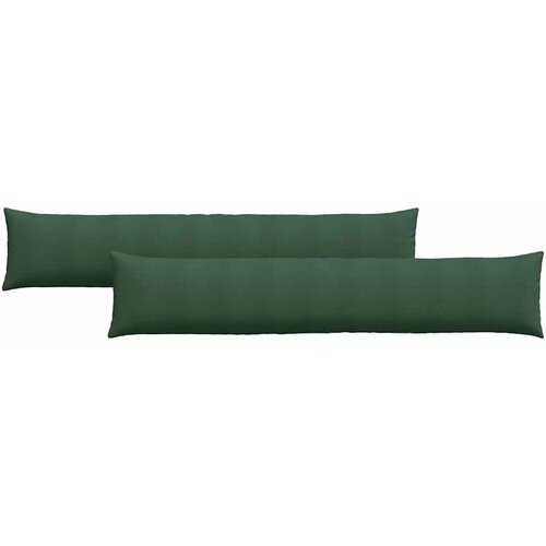 vidaXL Blazine za kavč 2 pcs Temno zelena 200 x 40 cm Žametna tkanina, (5000083648) Cene