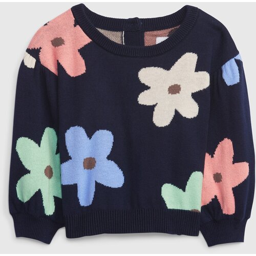 GAP Baby sweater with flowers - Girls Cijene