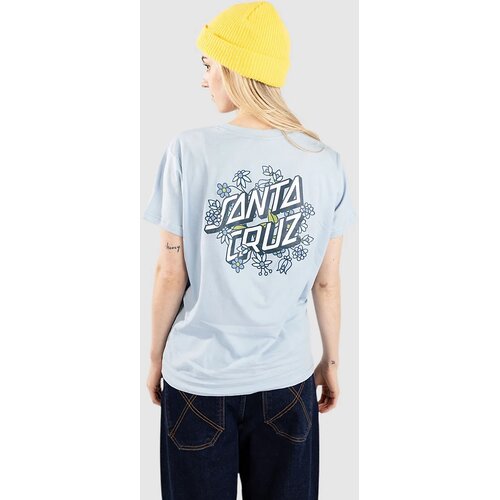 Santa Cruz Sage Dot T-shirt fresh blue Cene