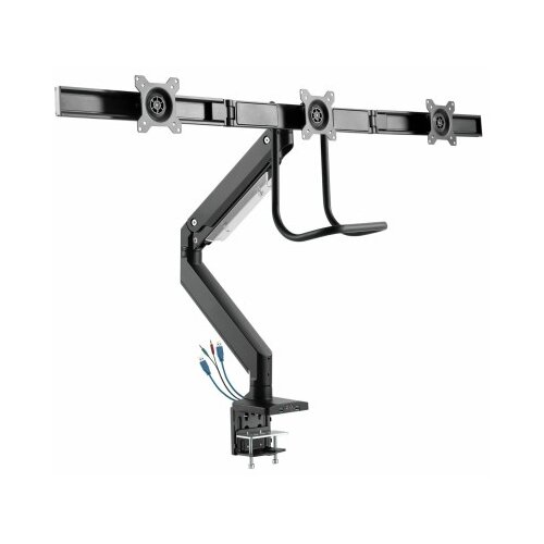 WHITESHARK nosilec namizni LCD 3xmonito Gaming črni GMS-3203 RHAMSES-III Cene