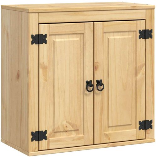  Cabinet s policom Med 60 x 32 x 40 cm Čvrsto borovo drvo Slike