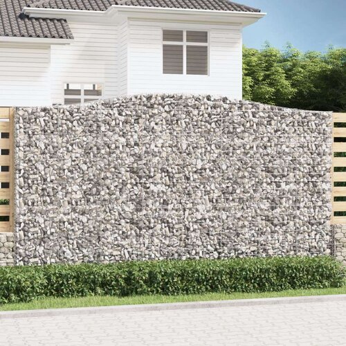  Lučne gabionske košare 3 kom 400x50x220/240cm pocinčano željezo Cijene