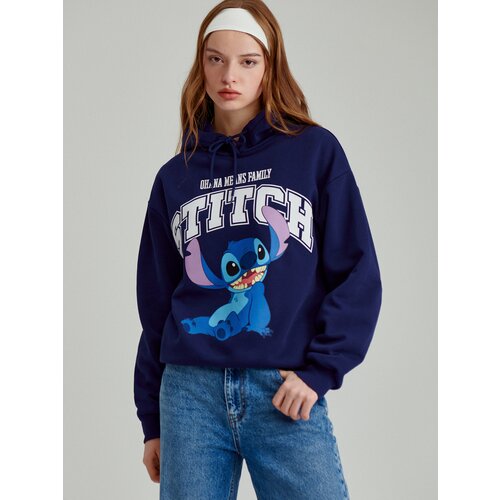 House - Majica s kapuljačom Lilo & Stitch - Plava Cijene