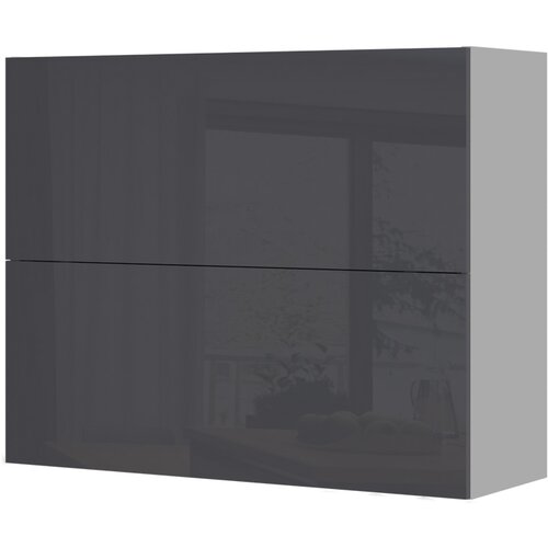 Jela VISE�I ELEMENT V7-90-2KP/5 ZA KUHINJE INFINITY (VI�E BOJA) -Antracit, visoki sjaj Cijene