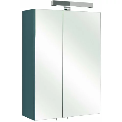 Pelipal Temno siva stenska kopalniška omarica z ogledalom 50x70 cm Set 311 - Pelipal