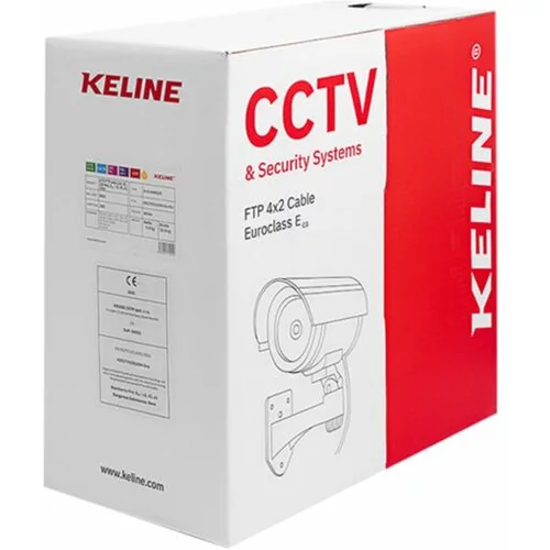 Keline mrežni kabel CAT.5e F/UTP Eca 305m CCTV Euroclass, KE