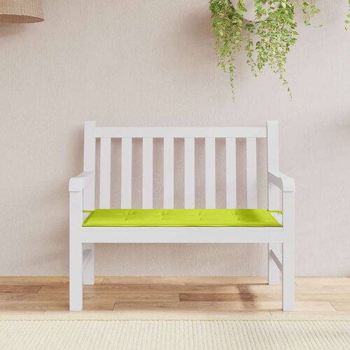  Jastuk za vrtnu klupu jarkozeleni 100x50x3 cm od tkanine Oxford Cijene