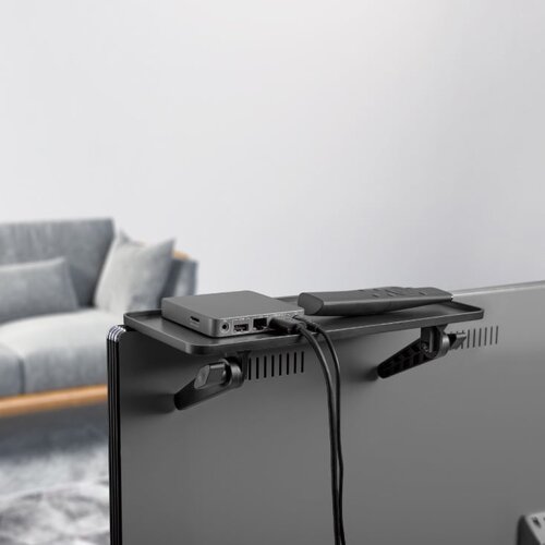  Polica-držač na TV-u 30x12cm, 6kg Slike