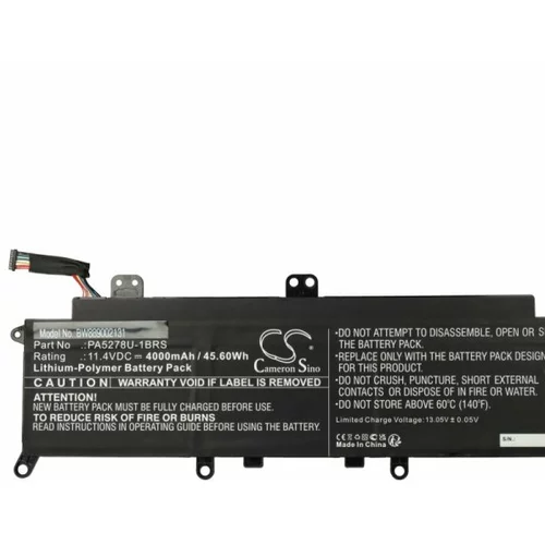VHBW Baterija za Toshiba Tecra X40 / Portege X30, 4000 mAh