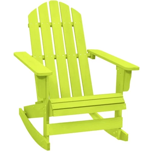  Vrtni gugalni stol Adirondack trles jelke zelen