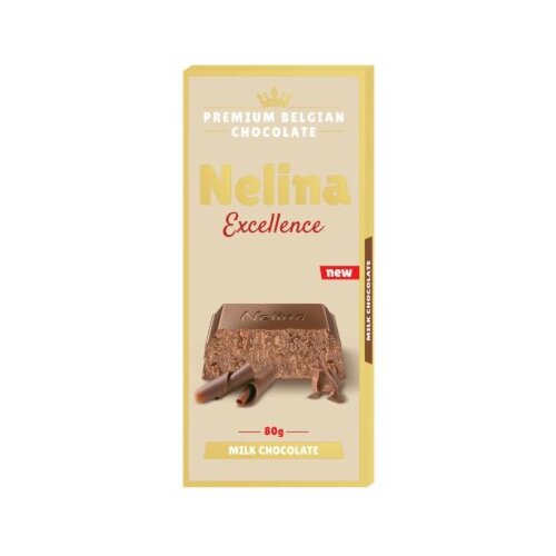 Nelino čokolada nelina excellence mlecna 80G Slike