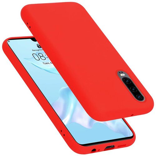  ohišje, združljiv s huawei v tekoči rdeči barvi - zaščitni pokrov iz fleksibilnega silikona tpu, (20591277) Cene