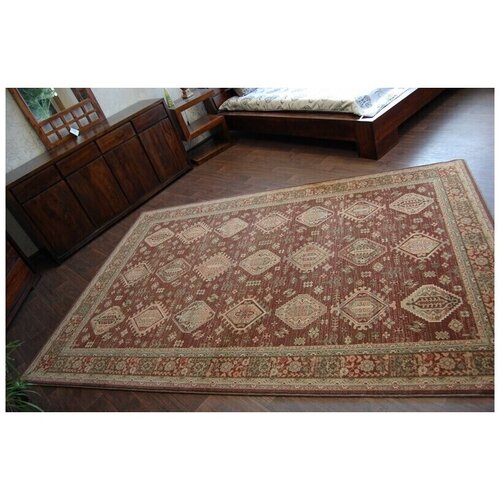 RugsX Preproge Preproga volna OMEGA SARDIS bordo 200x300 cm Rdeča Cene