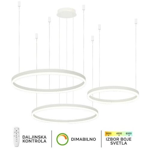  led viseća lampa F2047-130C wh Cene