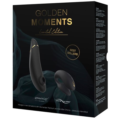 Womanizer Stimulator klitorisa i We vibe Vibrator za parove Golden Moments Cene