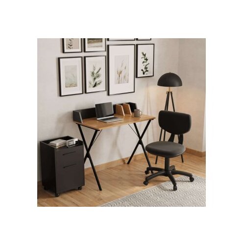 Hanah home Gks-920-Ee-1 black multi purpose cabinet Cene