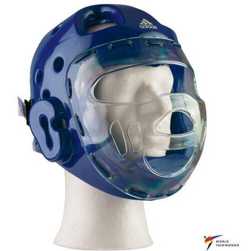 PrideShop Taekwondo čelada WT z masko Adidas &ndash; AdiHGM01 - Modra , Large Cene