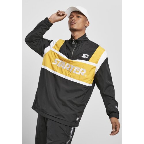 Starter Half Zip Retro Jacket Black/golden/white Slike