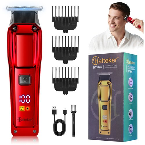 INF LCD Digitalni Zaslon USB Polnilni Strižnik Las - Profesionalni Brezžični Red, (5000098775) Cene