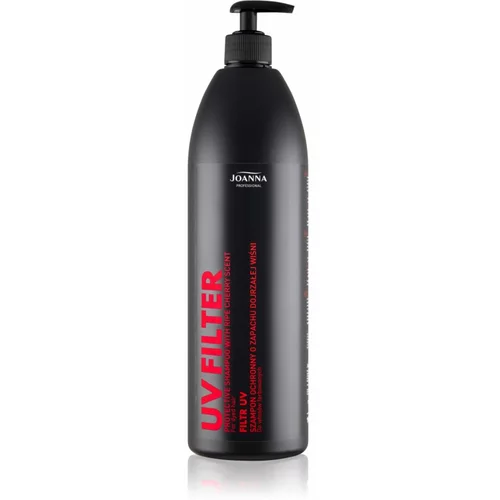 Joanna Professional UV Filter zaščitni šampon za lase izpostavljene soncu Dišave Cherry 1000 ml