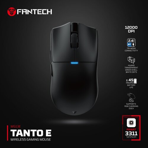  Mi&amp;scaron; Wireless Gaming Fantech WG13E Tanto E crni Slike