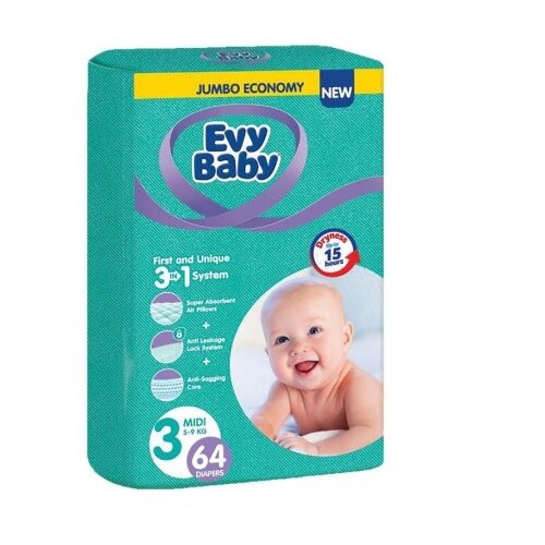 Evy Baby pelene jumbo midi 3, 56kom ( A105168 ) Cene