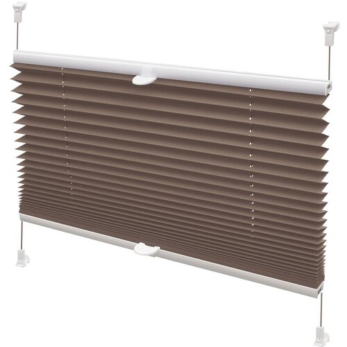 Gardinia rjav rolo 72,5x150 cm plis&amp;eacute; verona Slike