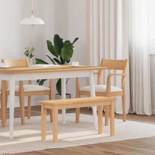 vidaXL Klupa 90 cm puna drvena guma Cene