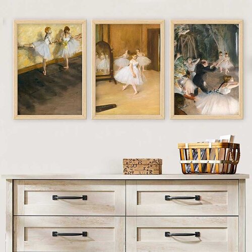 Wallity Set uramljenih slika 3NTC_UN2684867, 3 dijela Cene