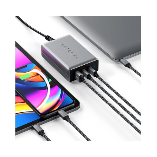 Satechi 100W usb-c pd compact gan stanica za punjenje Slike
