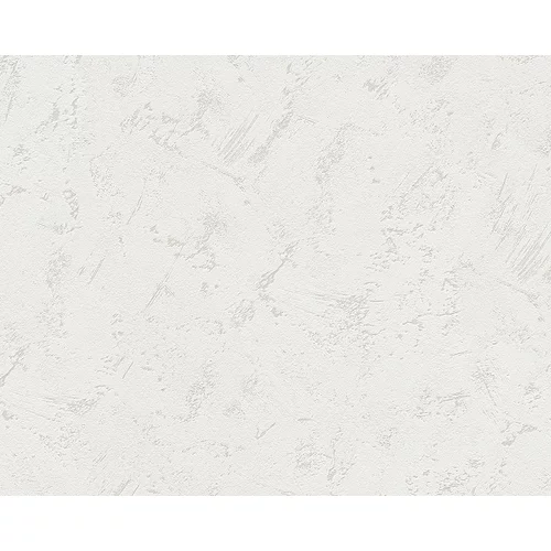 MY LOOK flis tapeta (Bijele boje, Izgled žbuke, 10,05 x 0,53 m, Bešavno)
