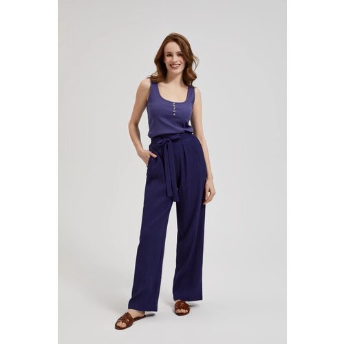 Marisse Women&amp;#039;s Trousers L-Sp-4320 D.Violet Slike