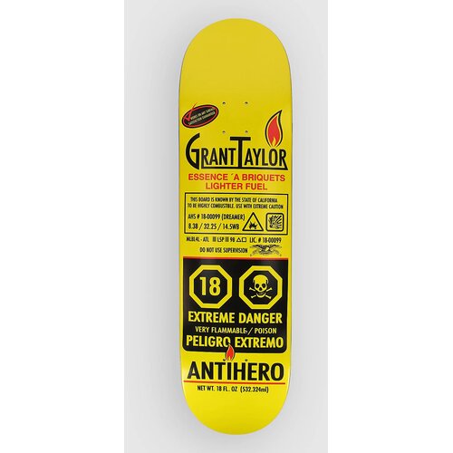 Antihero Taylor Fueled Up - 8.38&amp;quot; Skateboard deska yellow Slike