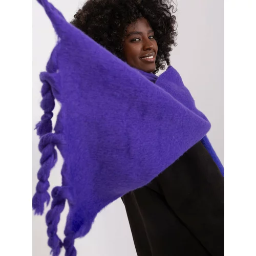 Fashion Hunters Dark purple wide women's scarf