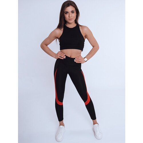 DStreet Legginsy damskie LIZA czarne Slike