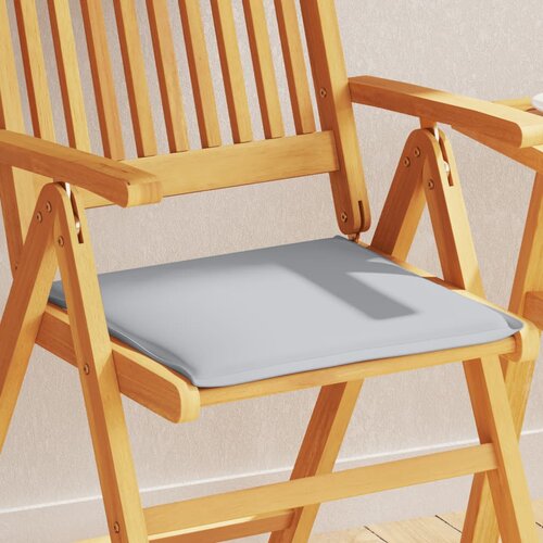 VidaXL Vrtne podloge za sjedalo 2 kom svjetlosive 45x45x2cm četvrtaste Slike
