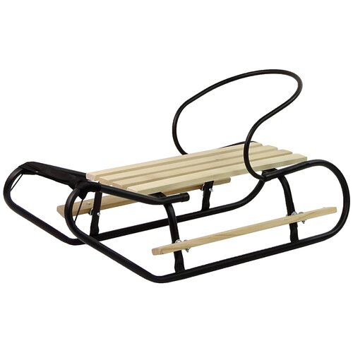 Metal Sled with Backrest Strap Black Cijene