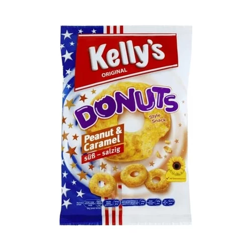 Kelly's donuts peanut&caramel sladko/slano