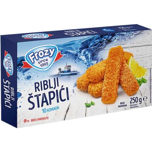 Frozy Panirani riblji štapići 250g Cene