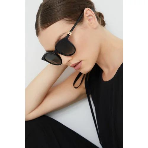 Gucci Sončna očala ženski, črna barva